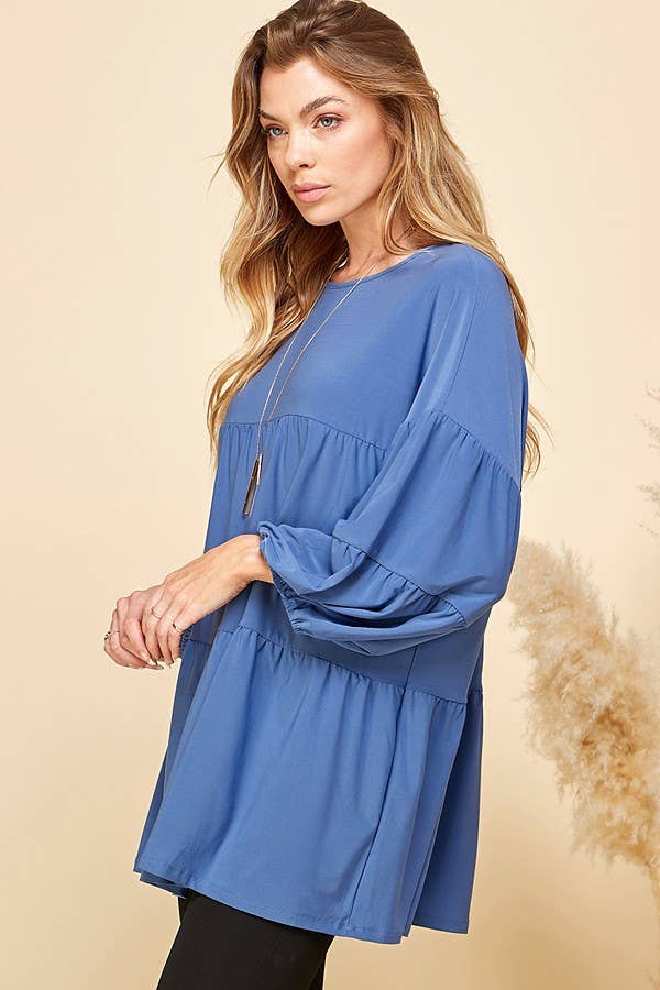 RILEY CUFFED TOP
