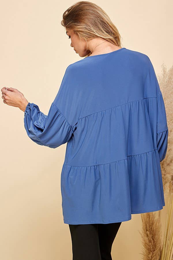 RILEY CUFFED TOP