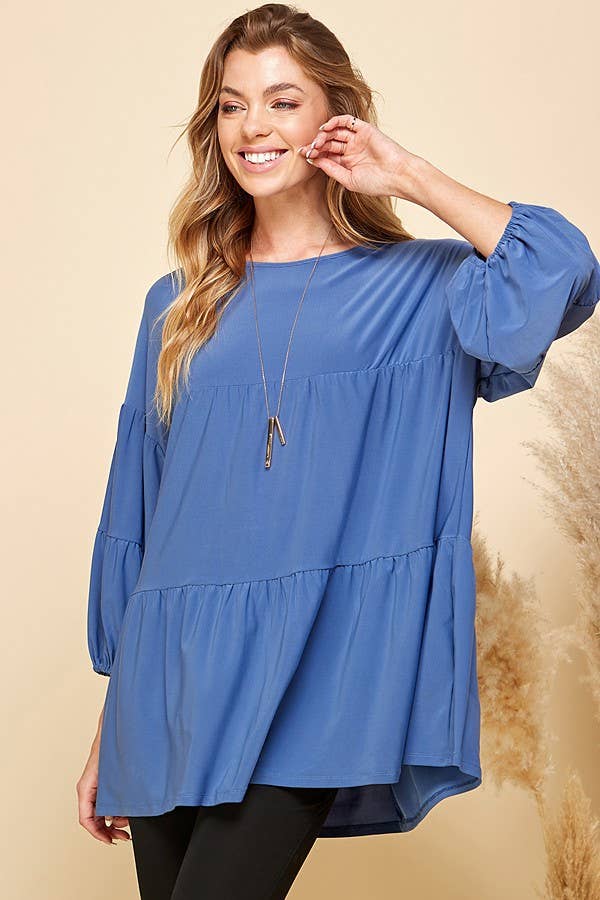 RILEY CUFFED TOP