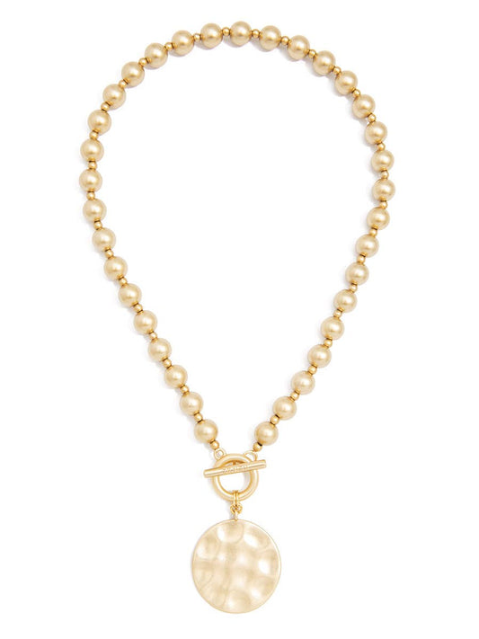 ZENZII Jewelry - Medallion And Toggle Pendant Necklace Jewelry