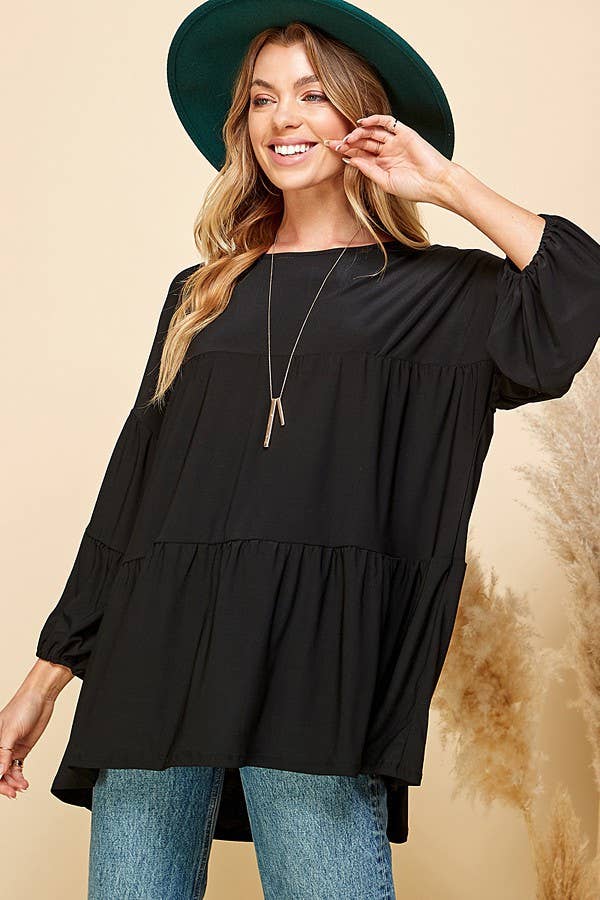 RILEY CUFFED TOP