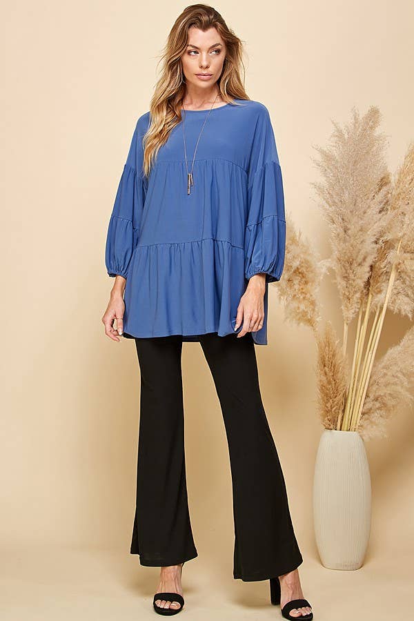 RILEY CUFFED TOP