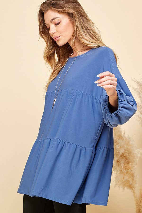 RILEY CUFFED TOP